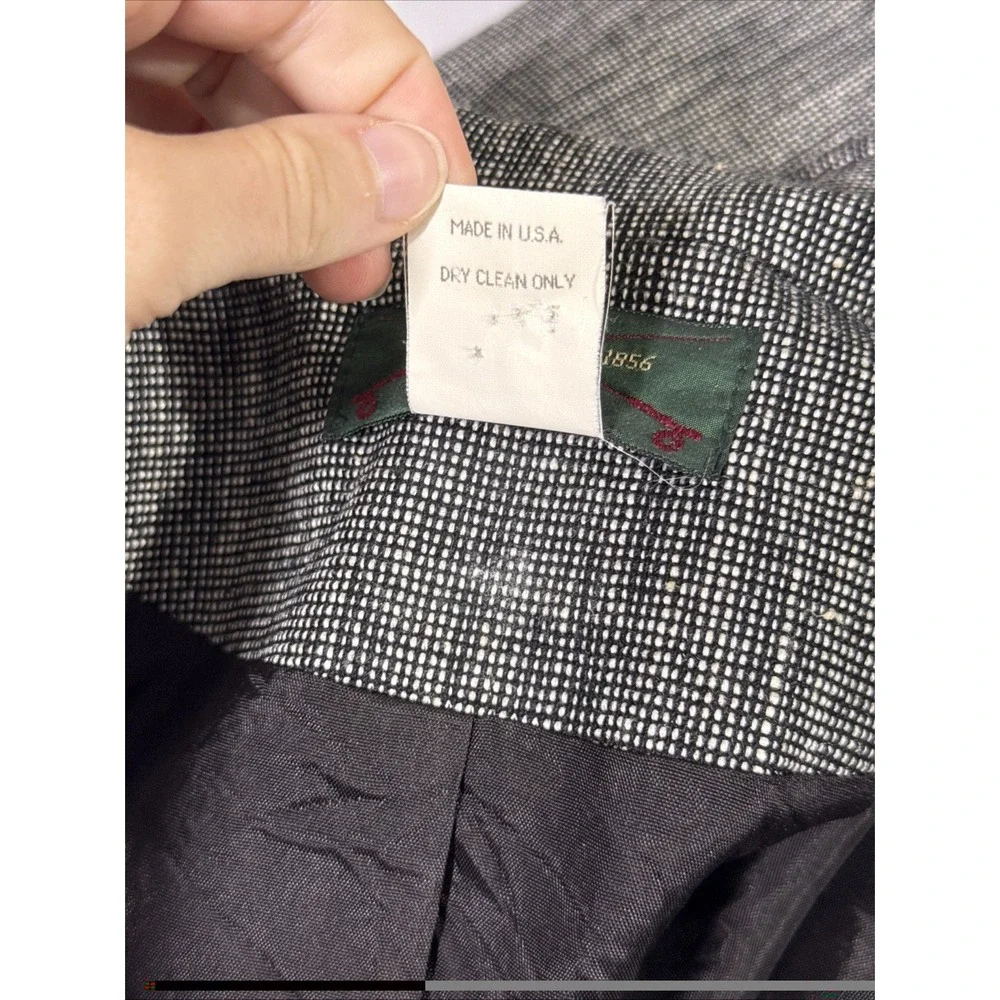 Orvis Wook Silk Blazer Womens Size 12 Woven Tweed Lined Old Money Country South